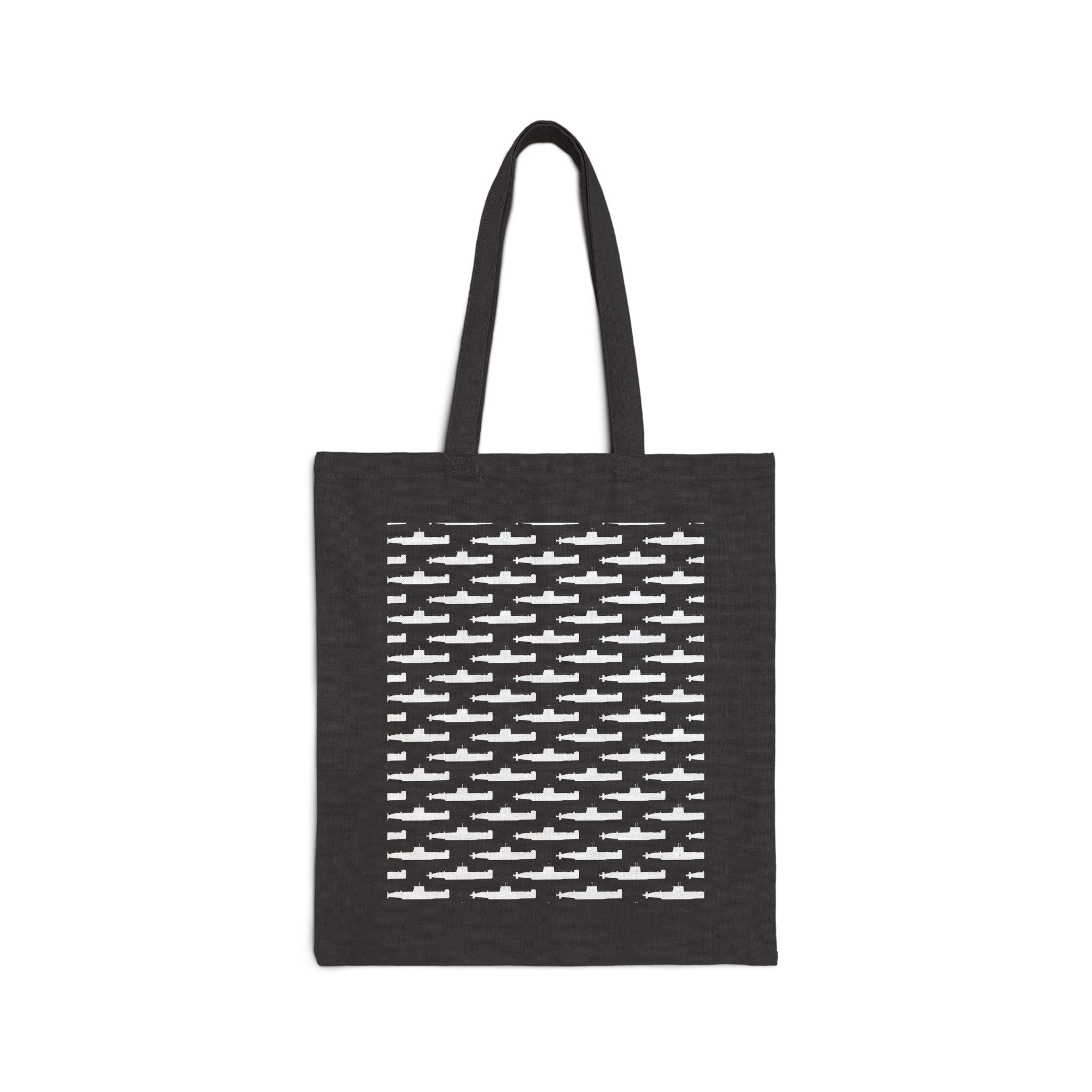 DANDOLO SHOPPER | Shopper Black with White Submarine Dandolo Pattern
