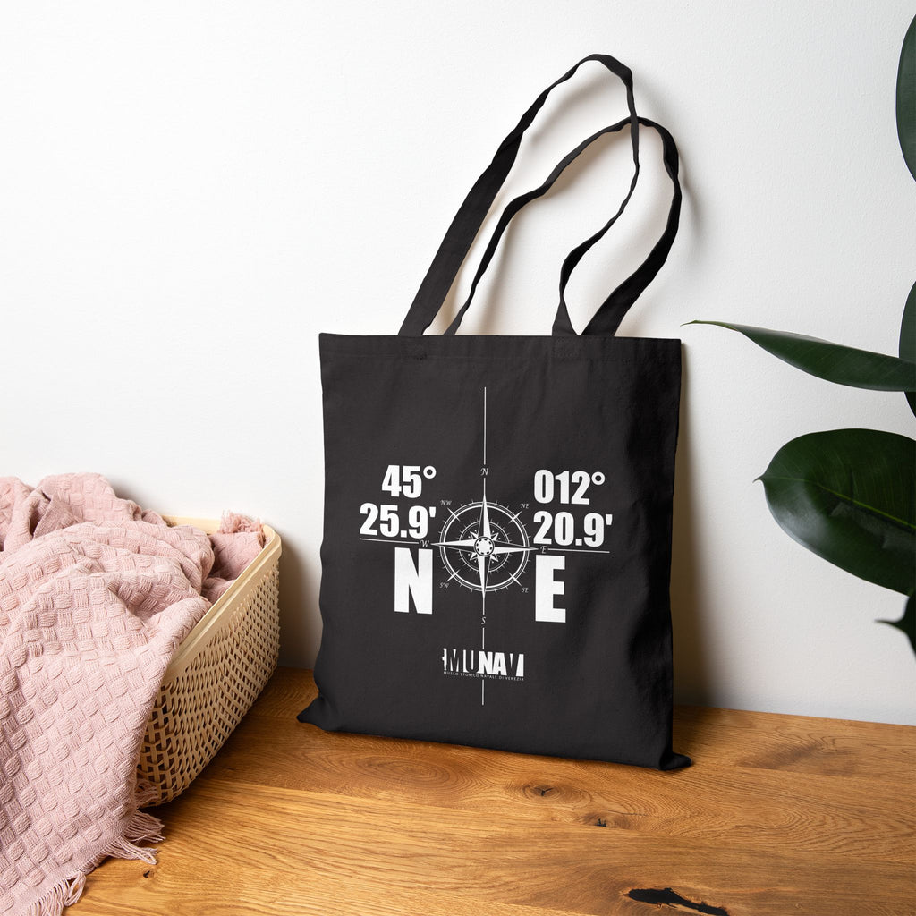 COORDINATES | Black shopper with MUNAV position