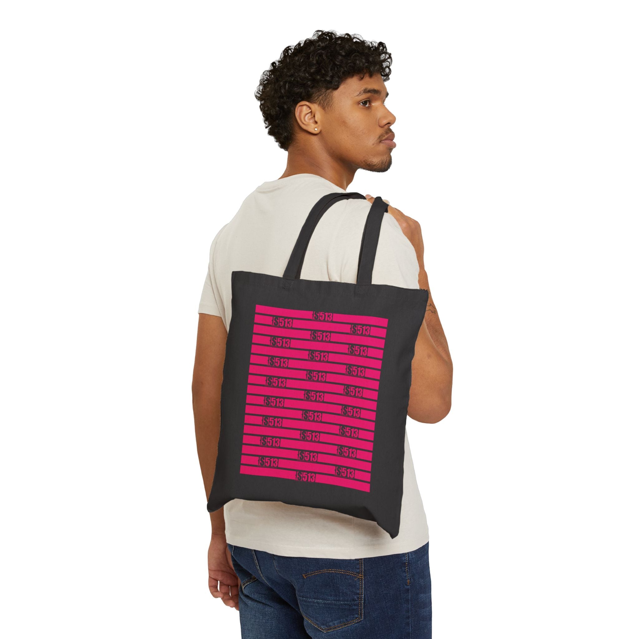 DANDOLO CODE SHOPPER | Shopper Black with pink Submarine Code