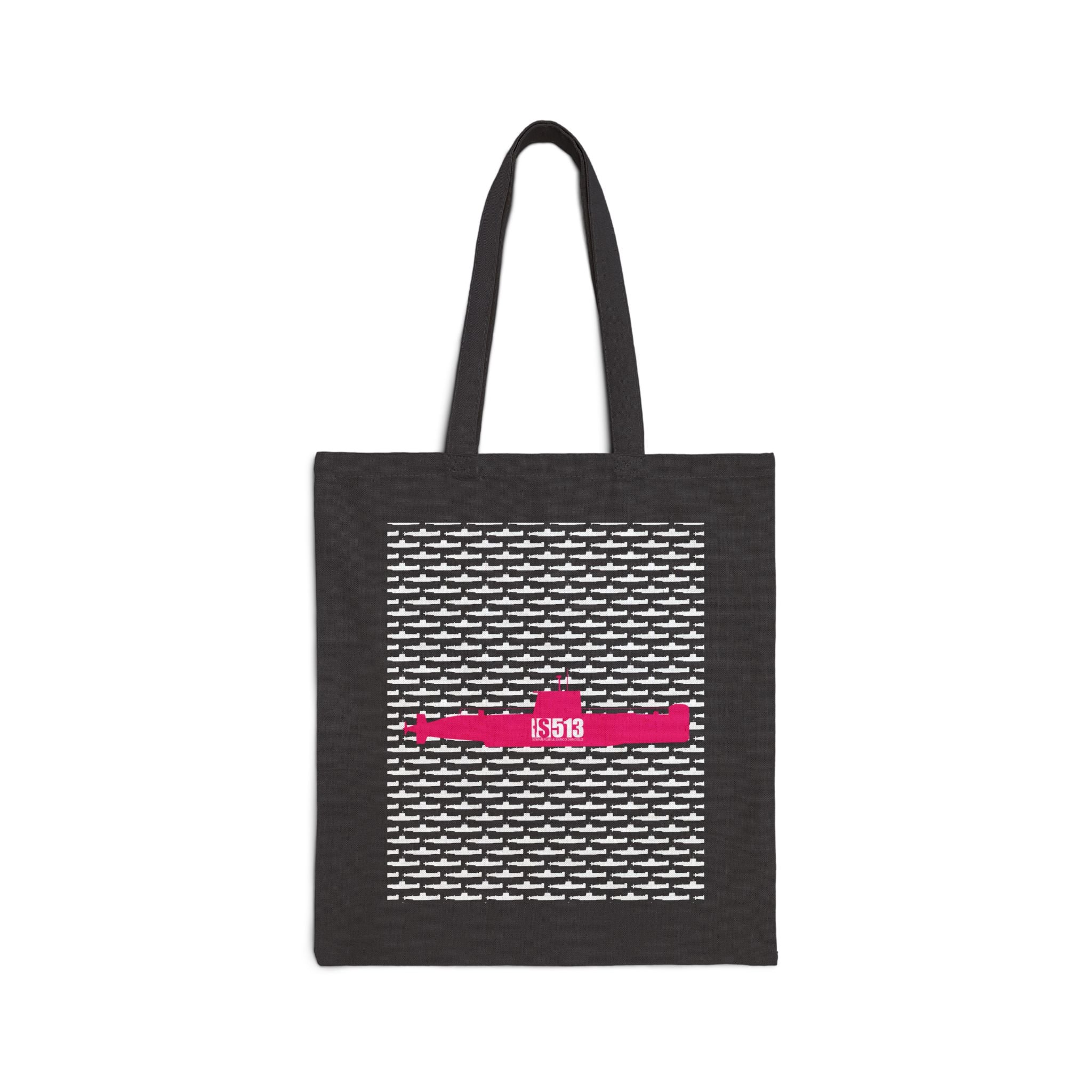DANDOLO CODE SHOPPER | Shopper Black with pink Submarine Code